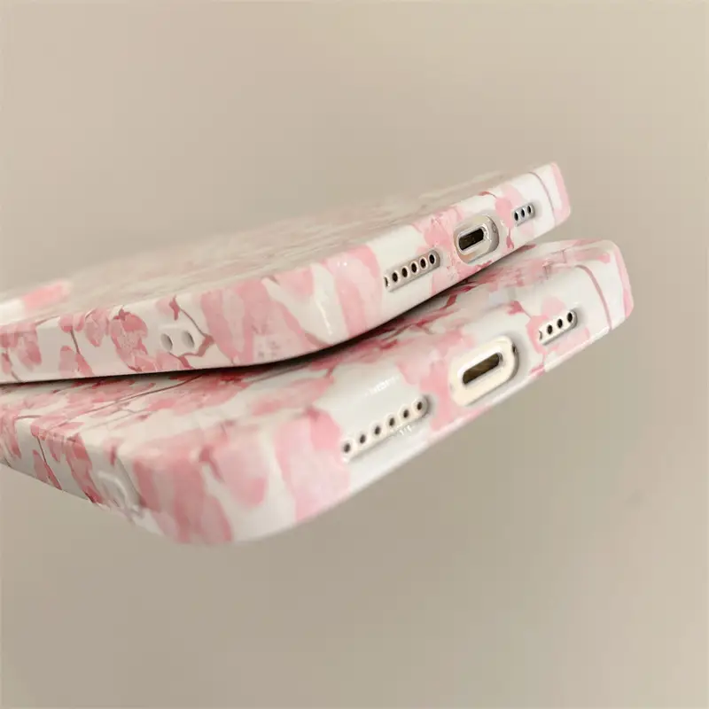Flower Phone Case Suitable For IPhone13 1211promax Soft Cover Xr All-inclusive Drop-resistant