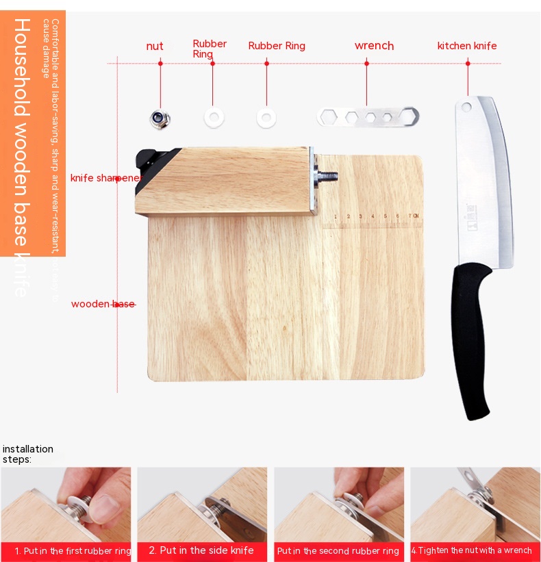 Title 6, Cake Knife Manual Household Small Corn Radish F...