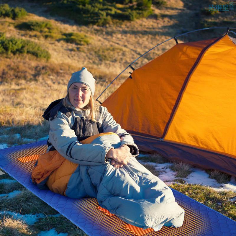 Title 2, Outdoor USB Heating Sleeping Mat for Camping, p...