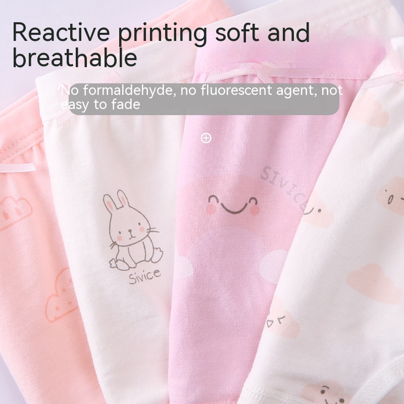 Children's Underwear Women's Triangle Cotton Boxer - Image 17