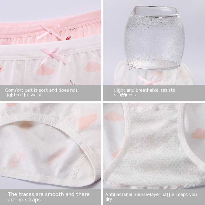 Children's Underwear Women's Triangle Cotton Boxer - Image 15