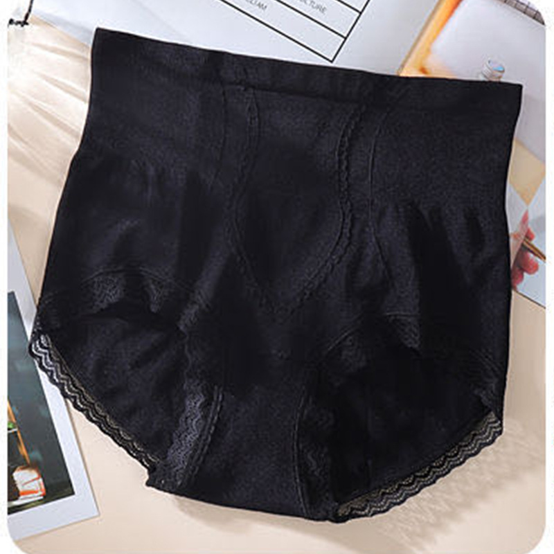 Title 3, Culotte Gainant Taille Haute en Dentelle pour F...