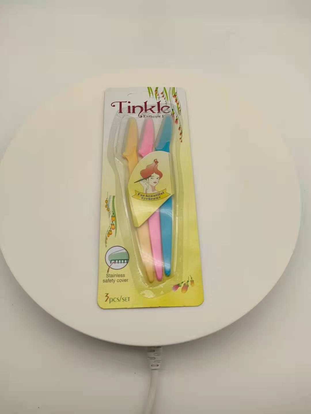 Three Per Package Suit Eye-brow Knife Rack