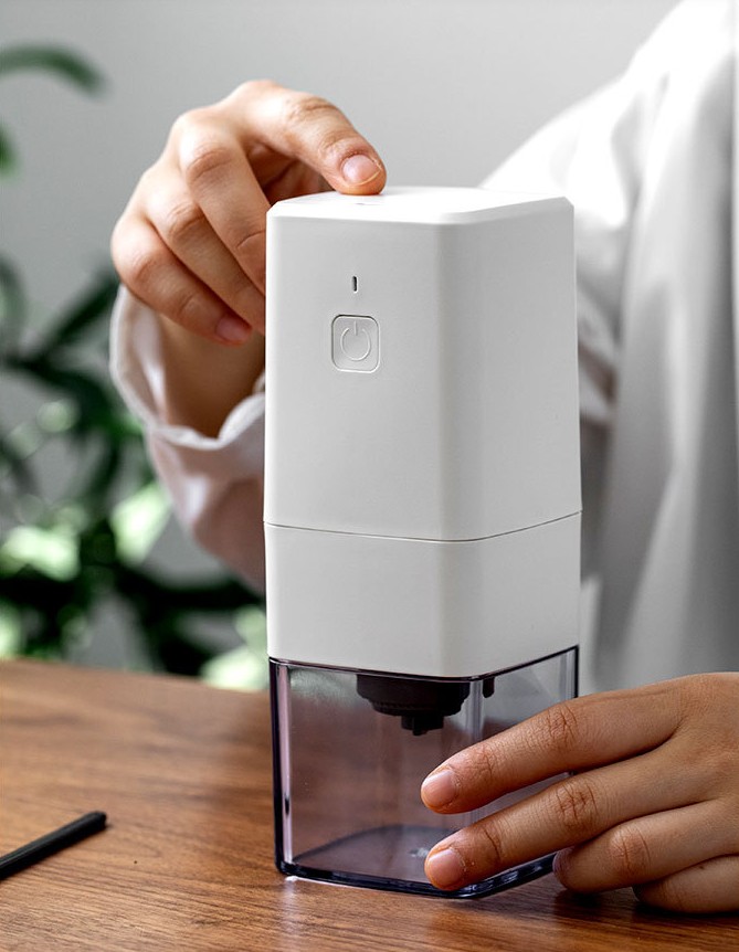Square Electric Coffee Bean Grinder — foto 16