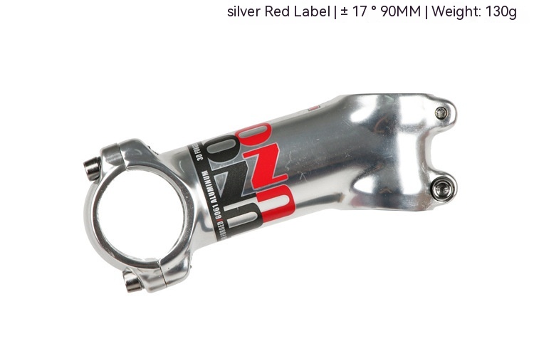 Silver 7 Degrees Lengthened Mountain Highway Bicycle Stem - Image 17