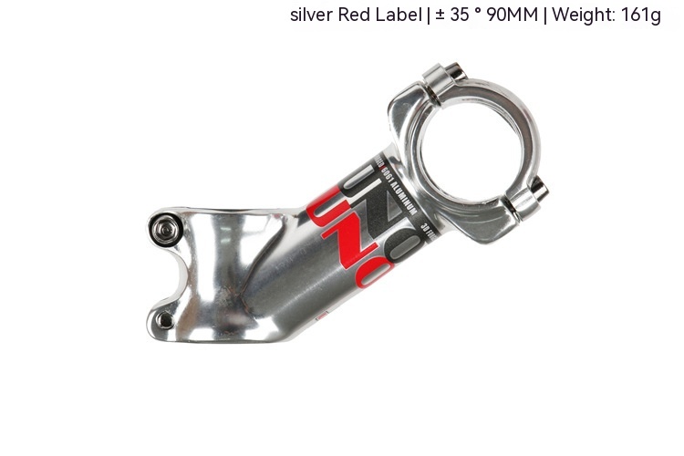 Silver 7 Degrees Lengthened Mountain Highway Bicycle Stem - Image 9