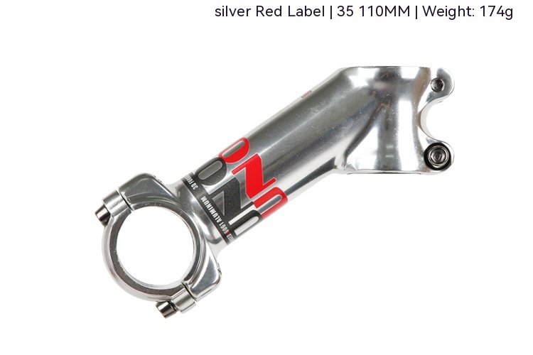 Silver 7 Degrees Lengthened Mountain Highway Bicycle Stem - Image 21
