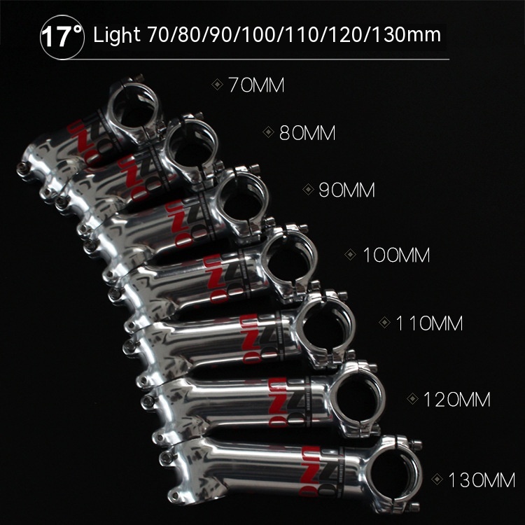 Silver 7 Degrees Lengthened Mountain Highway Bicycle Stem - Image 18