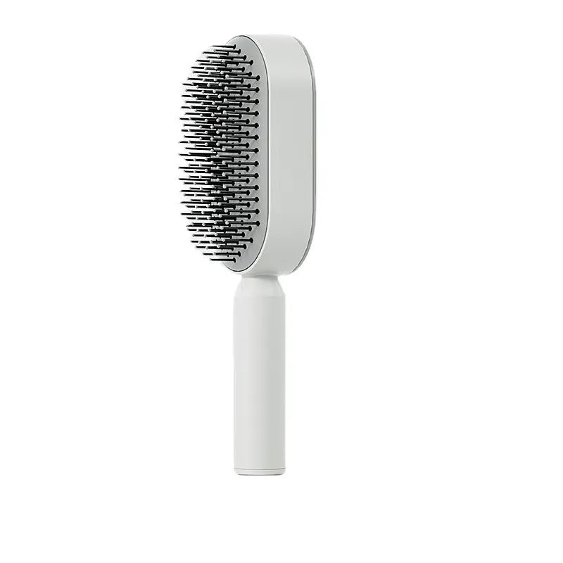 Women Fashion 3D Hair Growth Comb Hairbrush Self-Cleaning Hair Brush Self Cleaning Hair Brush For Women Massage Scalp Promote Blood Circulation Anti Hair Loss – image 2