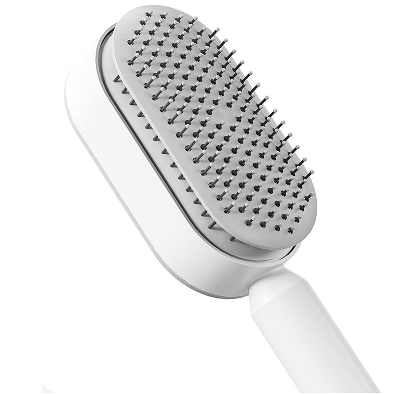 Women Fashion 3D Hair Growth Comb Hairbrush Self-Cleaning Hair Brush MediaQuery Self Cleaning Hair Brush For Women Massage Scalp Promote Blood Circulation Anti Hair Loss