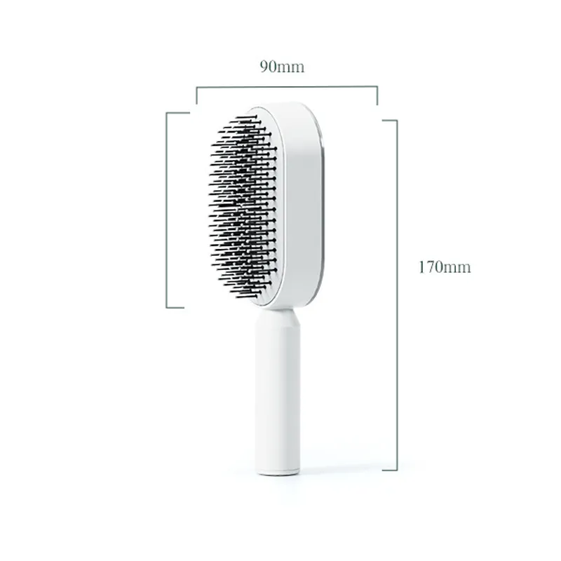Women Fashion 3D Hair Growth Comb Hairbrush Self-Cleaning Hair Brush Self Cleaning Hair Brush For Women Massage Scalp Promote Blood Circulation Anti Hair Loss – image 7