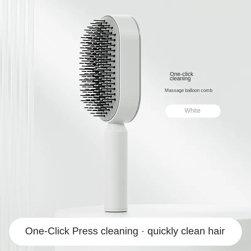 Women Fashion 3D Hair Growth Comb Hairbrush Self-Cleaning Hair Brush Self Cleaning Hair Brush For Women Massage Scalp Promote Blood Circulation Anti Hair Loss – image 10