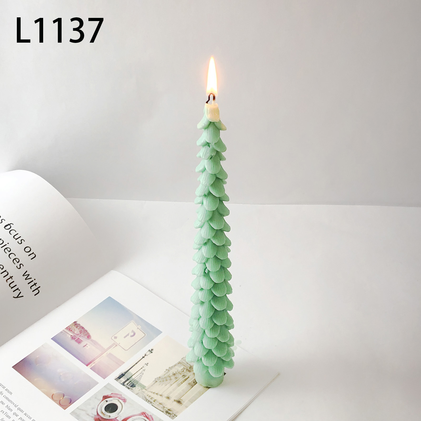 Title 2, Christmas Fir Handmade DIY Aromatherapy Candle