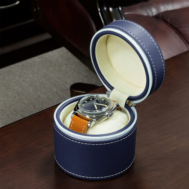 Title 2, Simple Microfiber Leather Watch Storage Box