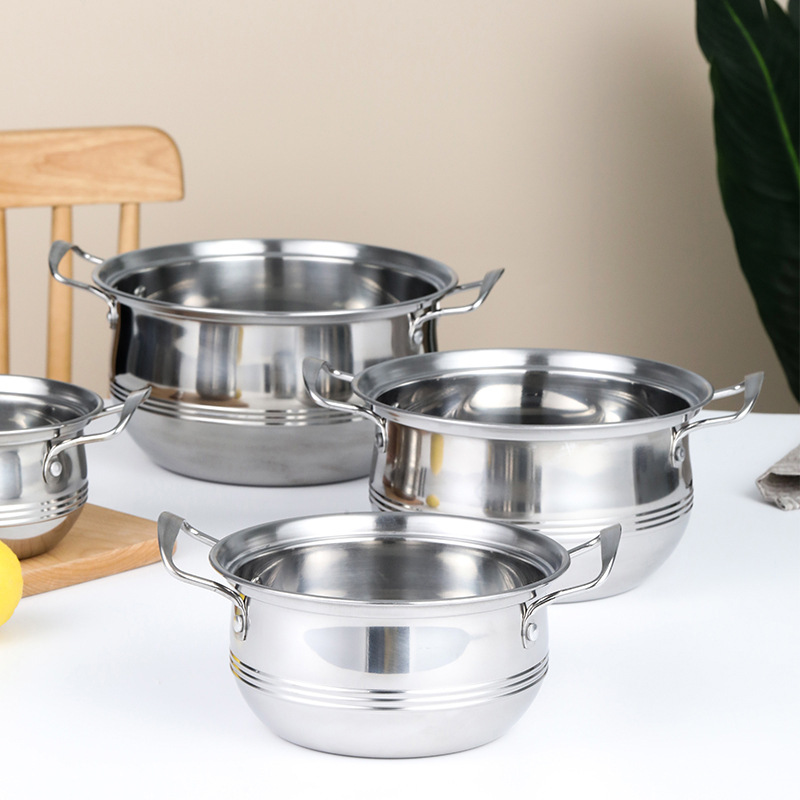 Title 2, Stainless Steel Soup Pot Tower Cover Household