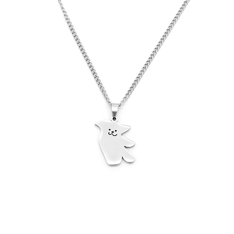 Maltese Repair Dog Puppy Necklace Cute Cartoon