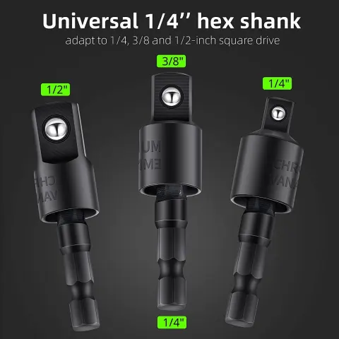 Impact Level Socket Adapter Electric Drill Suit