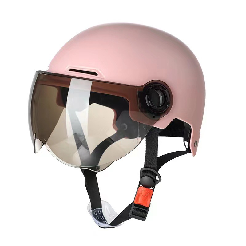 Title 2, Summer Sun-proof And Breathable Helmet Gray