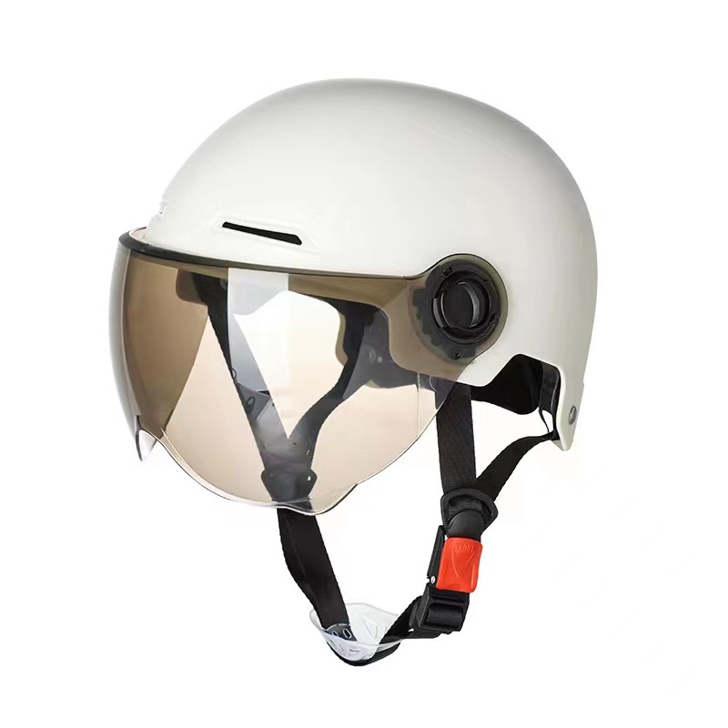 Title 4, Summer Sun-proof And Breathable Helmet Gray