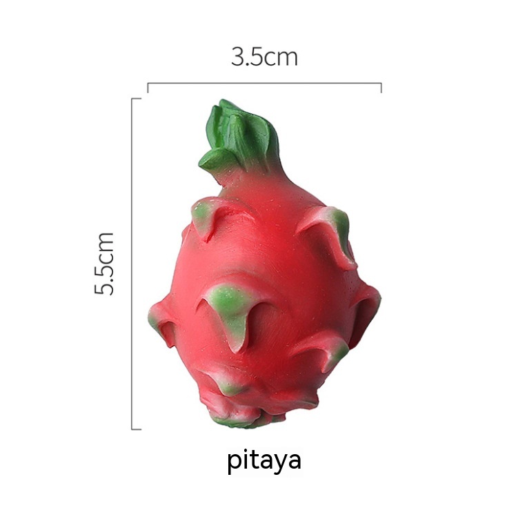 Title 3, Durian Mangosteen Lemon Pineapple Resin 3D Thre...