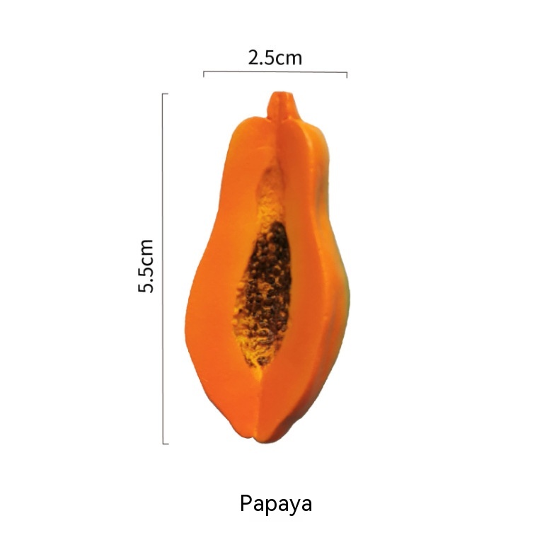 Title 12, Durian Mangosteen Lemon Pineapple Resin 3D Thre...