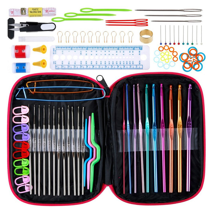 FULL Crochet Tool Set | Knitting Tool Kit (100 PCS!)