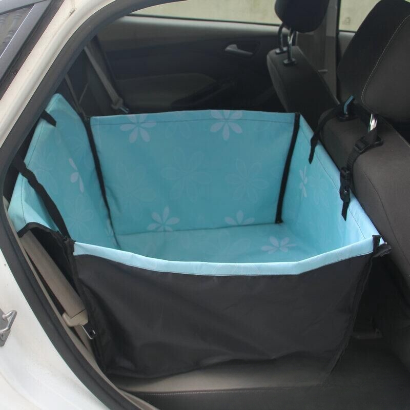 Rear Printed Double Layer Waterproof Pet Car Mat Pet Cat Dog Protection Pet Hanging Basket — foto 21