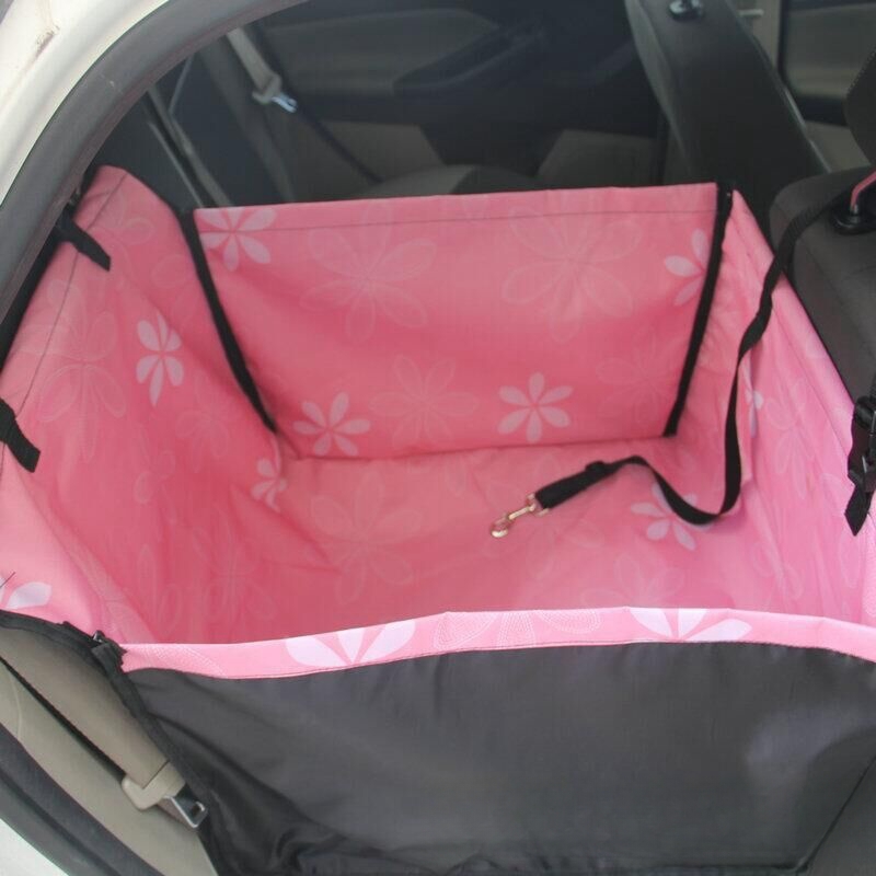 Rear Printed Double Layer Waterproof Pet Car Mat Pet Cat Dog Protection Pet Hanging Basket — foto 22