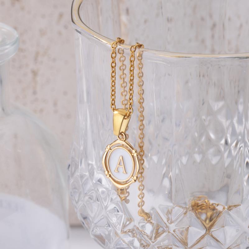 American Simple Temperamental All-match Letter Necklace