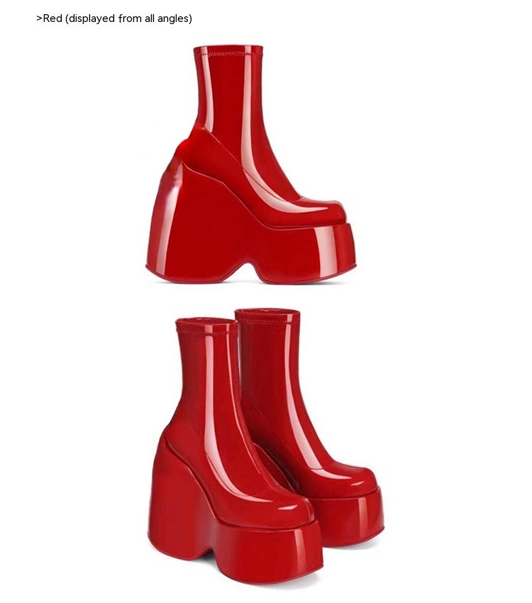 Platform Platform Platform Ankle Boots