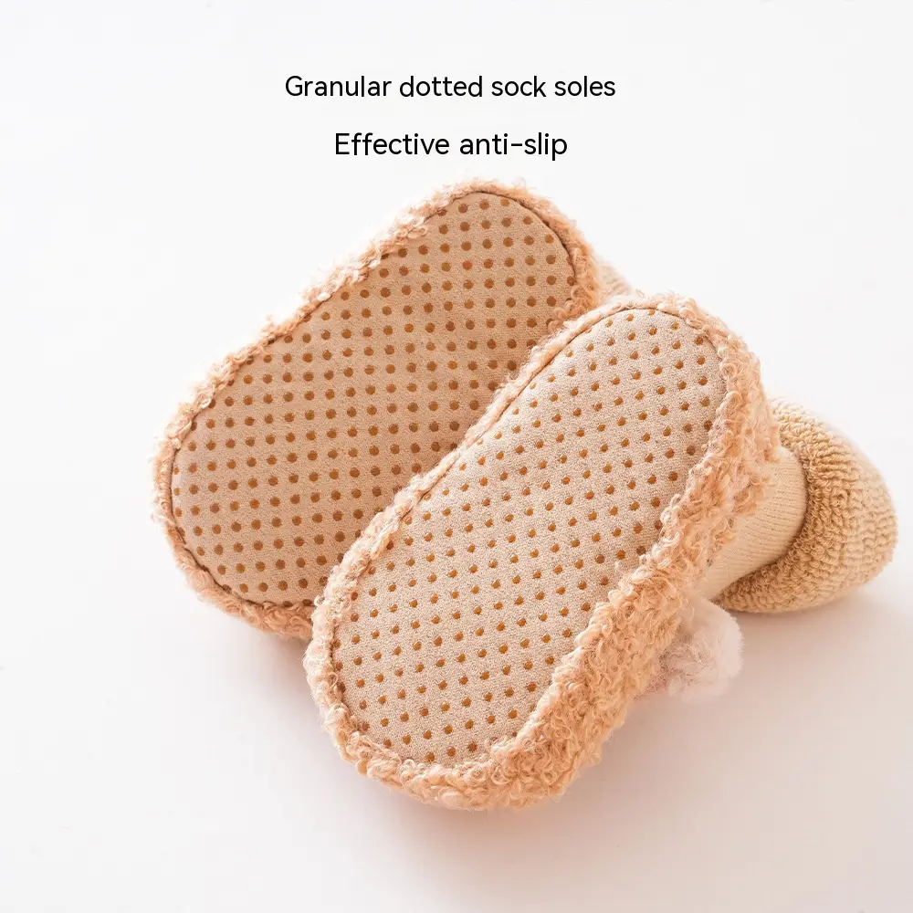 Thickened Baby Walking Floor Socks Cartoon Anti Slip