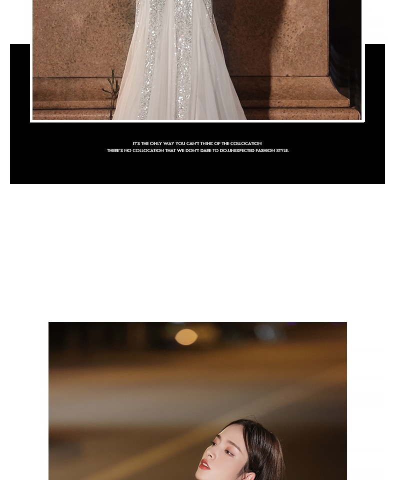 Fishtail Banquet Silver Camisole Gown - Image 6