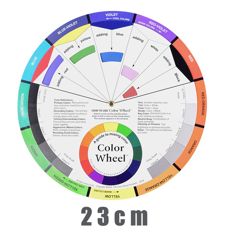 Title 1, Basic Chromatography Card Pigment Mixed Color T...