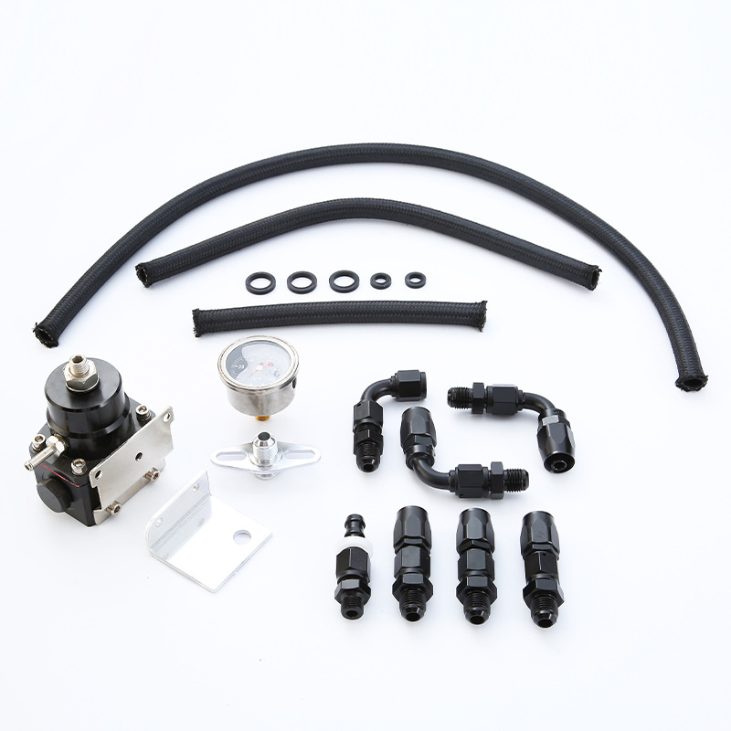 Car Modified General Fuel Pressure Regulator Turbo Fuel Booster Kit - Image 4