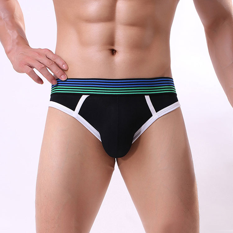 Men's Fashionable Low Waist Color Matching Shorts