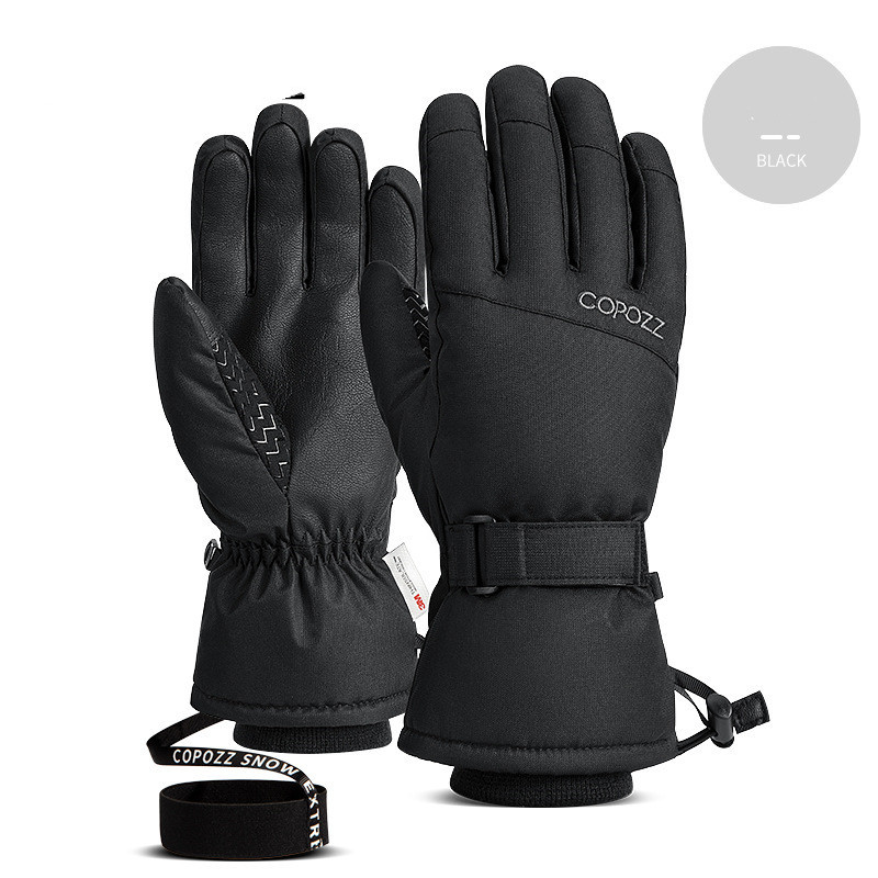 Touch Screen Cold-proof Waterproof Winter Warm Thickened Fleece Cycling - Image 5