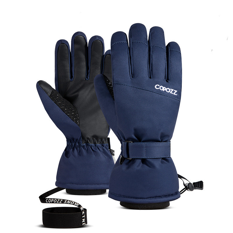 Touch Screen Cold-proof Waterproof Winter Warm Thickened Fleece Cycling - Image 3