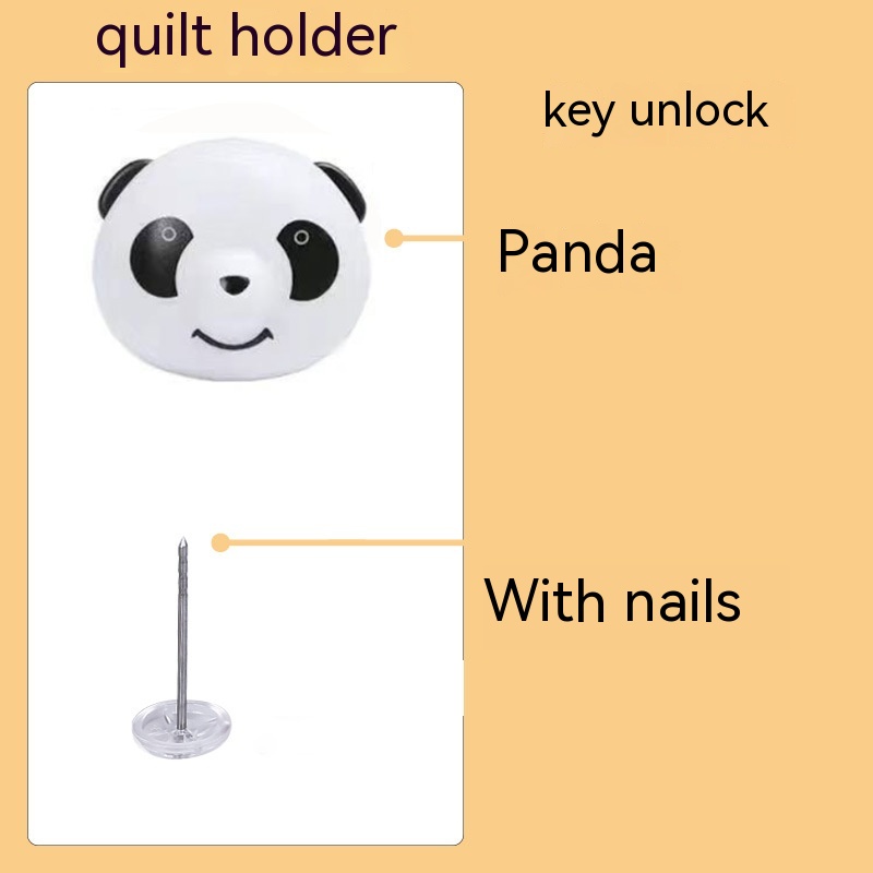 Panda Button Unlocks Quilt Holder - Image 8