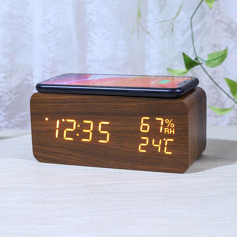 Horloge Bois Moderne Éden Horloge murale en bois Horloge Bois Moderne Éden