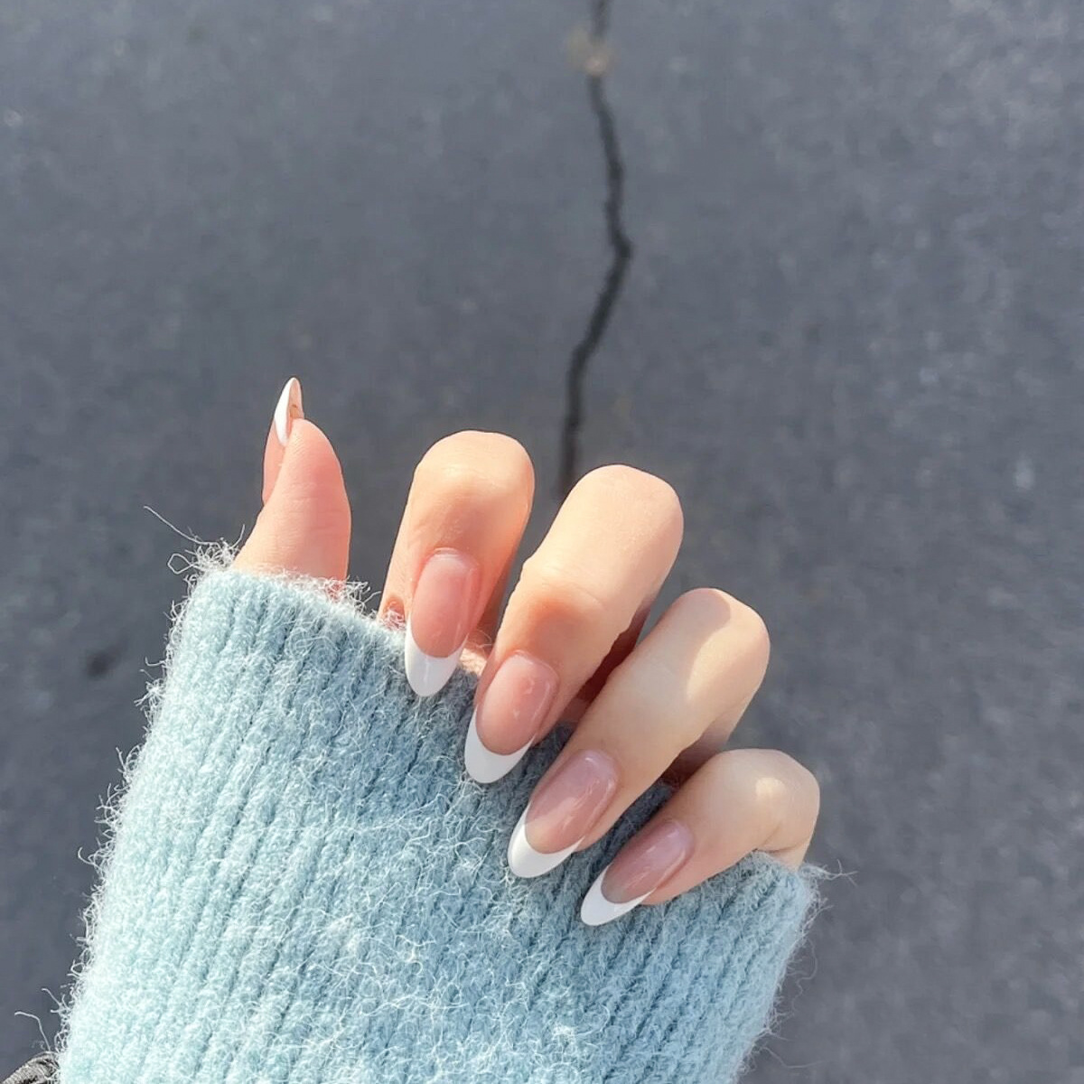 Pure Desire Nude Color Detachable Wearable Nail Patch - Image 2