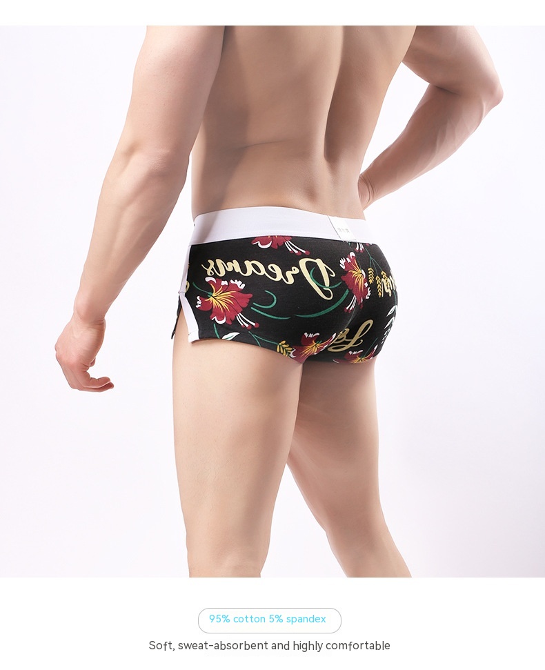 سراويل قطنية رجالية بطباعة سهام عصرية  
سراويل بوكسر فضفاضة جذابة بطبعة سهام رجالية