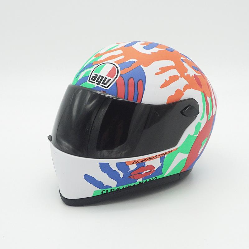 Motorcycle Bear Helmet Doll Cat Motorcycle Helmet Model - Image 27