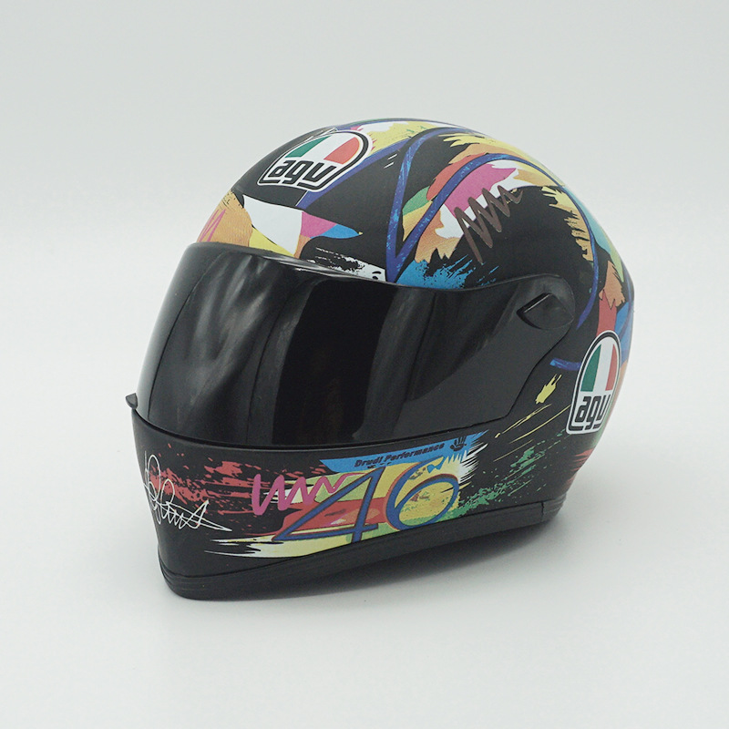 Motorcycle Bear Helmet Doll Cat Motorcycle Helmet Model - Image 4