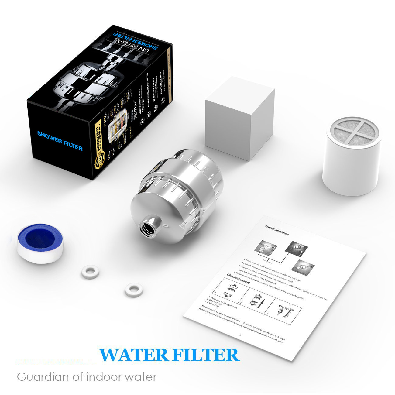 Cross-border Supply 10-16 Layers Bathing Machine Shower Water Purifier Shower Filter Shower Filter Filter Element - Image 12