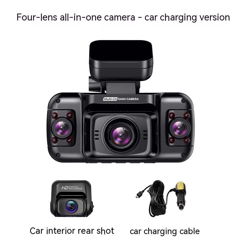 Panoramic Ultra-clear Driving Recorder Parking Hour Anti-scratch Car — foto 6