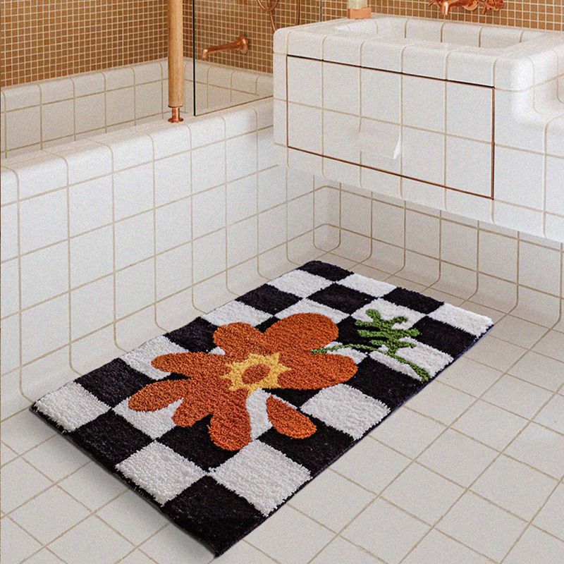 Bathroom Mat Door Mat Toilet Absorbent Non-slip Entry Door Carpet
