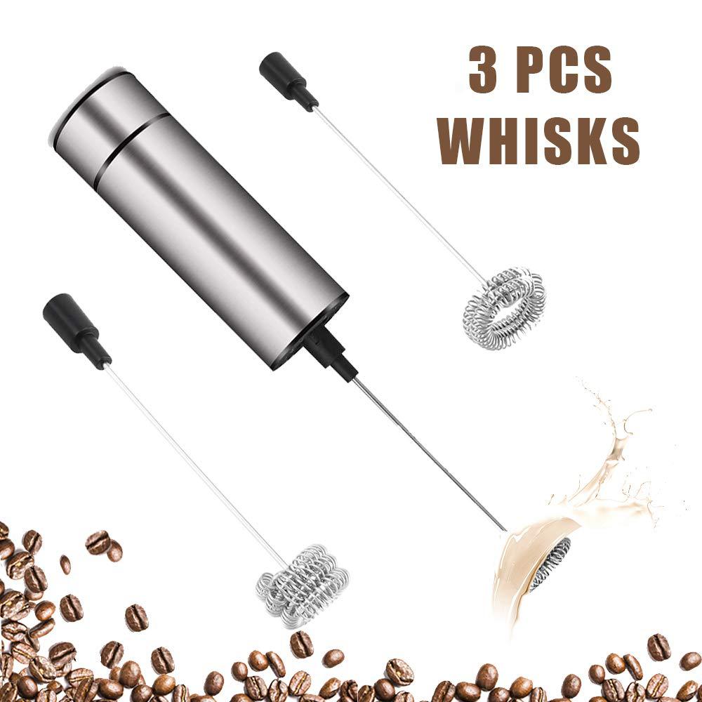 Title 1, Stainless Steel Coffee Blender Electric Whisk