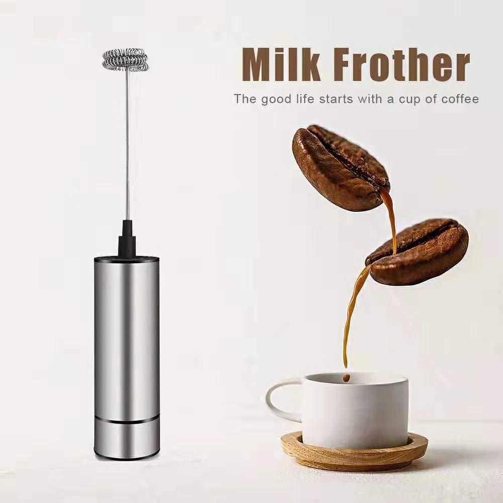 Title 8, Stainless Steel Coffee Blender Electric Whisk