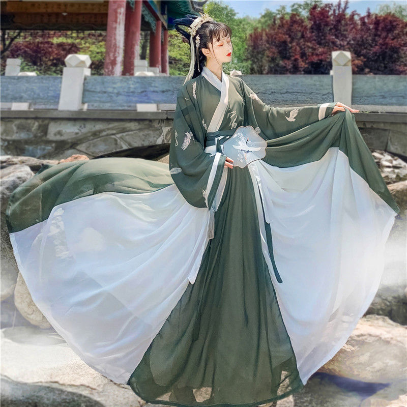 Title 6, Dames Han Chinese kleding Waist-high Ruqun Jin ...