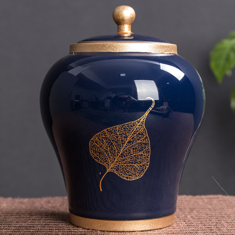 Title 2, Retro Atmospheric Tea Ceramic Dense Storage Tank